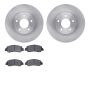 Dynamic Friction 6502-39137 Rotor Kit