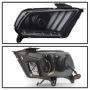 SPYDER 5085559 Projector Headlights - Sequential Turn Signal - Black
