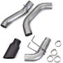 Banks Power 49798-B 19-23 Dodge Ram Crew Cab 6.7L Cummins Monster Exhaust - SS Single Exhaust w/ Black Tip