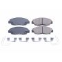PowerStop 17-1578 PowerStop - Z17 Low-Dust Ceramic Brake Pads with Hardware