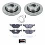 PowerStop TDSK877 Track Day Spec High-Performance Brake Pad and Rotor Kit
