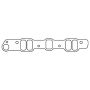 Cometic Gasket C5778-094 Cometic Pontiac V8 .094in Fiber Intake Manifold Gasket Set