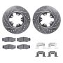Dynamic Friction 7512-67193 Rotor Kit