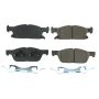 PowerStop 17-2180 PowerStop - Z17 Low-Dust Ceramic Brake Pads with Hardware