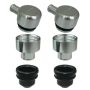 MOROSO MOR68864 Billet Breather Adapter Kit 2pk for 1.22 Hole