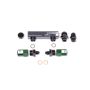 Radium Engineering 20-0463 MANIFOLD, 4-PORT BOSCH PUMPS, REUSES CHECK VALVES