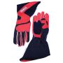 RACEQUIP RQP359105 Gloves Outseam Black/Red Large SFI-5