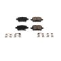 PowerStop 17-1915 PowerStop - Z17 Low-Dust Ceramic Brake Pads with Hardware