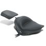 Mustang Motorcycle 76240 Mustang 06-17 Harley Softail Wide Tire (200mm) Standard Touring Solo Seat w/Studs - Black