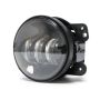 DV8 Offroad R4FL16W3W Fog Light; 4 in. Round; Pair
