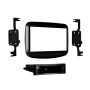 Metra 99-6517HG ISO DIN Radio Provision with Pocket for 2013-Up Dodge Dart Base Model,Black