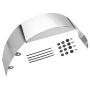 TRANS-DAPT TRA9454 5.5 in Wide Chrome Fan Shroud