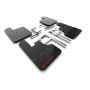 Rally Armor MF84-BLK-RD Black Mud Flap/Red Logo