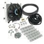 BD Diesel 1030606-3/8 Xtruded Trans Oil Cooler - 3/8 inch Cooler Lines