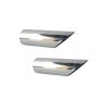 PYPES PERFORMANCE EXHAUST PYPEVT49 Exhaust Tip Slip Fit 2.5in X 9in