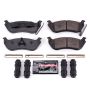 PowerStop Z23-1109 PowerStop - Z23 Daily Driver Carbon-Fiber Ceramic Brake Pads with Hardware Kit