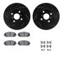 Dynamic Friction 8512-76129 Rotor Kit
