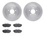 Dynamic Friction 6502-99037 Rotor Kit