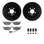 Dynamic Friction 8512-74027 Rotor Kit