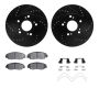 Dynamic Friction 8512-59051 Rotor Kit