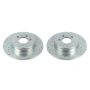 PowerStop EBR1680XPR PowerStop Evolution Performance Drilled, Slotted & Plated Brake Rotor Pair