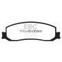 EBC Brakes DP63000 6000 Series Greenstuff Truck/SUV Brakes Disc Pads