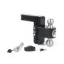 Weigh Safe LTB6-2-KA-CER-BLA 180 Hitch 6in Drop Hitch & 2in Shank (10K/12.5K GTWR) w/WS05 - Black Cerakote