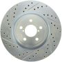Stoptech 227.47024R 05-14 Subaru Legacy Select Sport Drilled & Slotted Rotor - Right