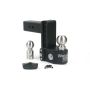 Weigh Safe SWS6-2.5 6in Drop Hitch w/Built-in Scale & 2.5in Shank (10K/22K GTWR) - Steel