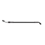 Goodridge HD2045-1CB-BK62 62in Universal Clutch Line w/Black Zinc Fittings & Black Hose - 45Deg Banjo w/AN3 Fitting