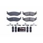 PowerStop Z23-898 PowerStop - Z23 Daily Driver Carbon-Fiber Ceramic Brake Pads with Hardware Kit