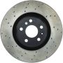 Stoptech 128.33120R Drilled Sport Brake Rotor