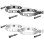 Wilwood 250-16327 Dual Aluminum Reservoir Lightweight Bracket w/ Mounting Screws - Billet