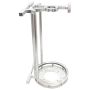 Nitrous Express 11108S-15 Stand up Billet Bottle Bracket for 15lb Bottle (Flat Mount)