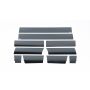 Putco 9751431BP 09-14 Ford F-150 Super Cab 6.5 (w/o Factory Fender Flares) Blk Platinum Rocker Panels - 10pcs