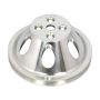 RACING POWER CO-PACKAGED RPCR8840POL Polished Alum BBC Single Groove Water Pump Pulley