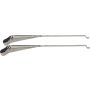 Kentrol 68-86 Jeep Windshield Wiper Arms Pair CJ - Polished Silver
