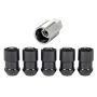 McGard (24548 1/2 MCG WHL LK SET NUT CONE 5LK BLACK (3/4 HEX)-OAL 1.46