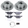 PowerStop TDSK593 Track Day Spec High-Performance Brake Pad and Rotor Kit