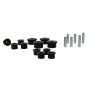 Whiteline W73819 1986-1999 Jeep Cherokee Spring - Eye Front/Rear And Shackle Bushing