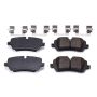PowerStop 17-1692 PowerStop - Z17 Low-Dust Ceramic Brake Pads with Hardware