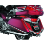 Kuryakyn 3236 L.E.D. Rear Fender Tip 12-17 GL1800 Chrome Red Lens