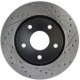 Stoptech 127.67069L Slotted & Drilled Sport Brake Rotor