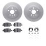Dynamic Friction 4612-65014 Rotor Kit