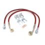 JKS Manufacturing Jeep Wrangler TJ/LJ HD Extended Brake Line Kit - Front