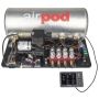 Ridetech 30514000 3 Gallon AirPod with RidePro E5 air suspension controller.