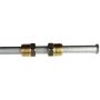 AGS BL-612 Domestic Steel Brake/Fuel/Transmission Line, 3/8 x 12