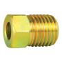 AGS BLF-12B Steel Tube Nut, 3/16 (3/8-24 Inverted), 1/bag
