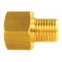 AGS BLF-18C Brass Adapter, Female(5/8-18 Inverted), Male(1/2-20 Inverted), 1/card