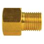 AGS BLF-19B Brass Adapter, Female(7/16-24 Inverted), Male(1/2-20 Inverted), 1/bag